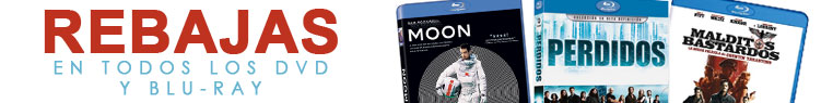 Rebajas en dvdgo en todos los DVD y Blu-ray